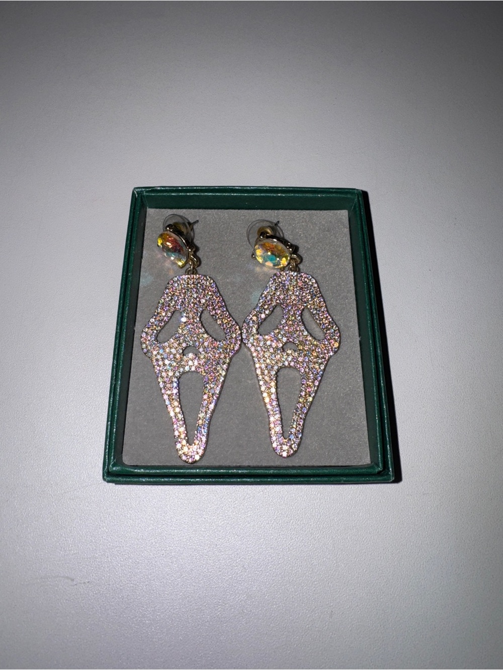 Sparkling Iridescent Drop Earrings - Women Jewelry